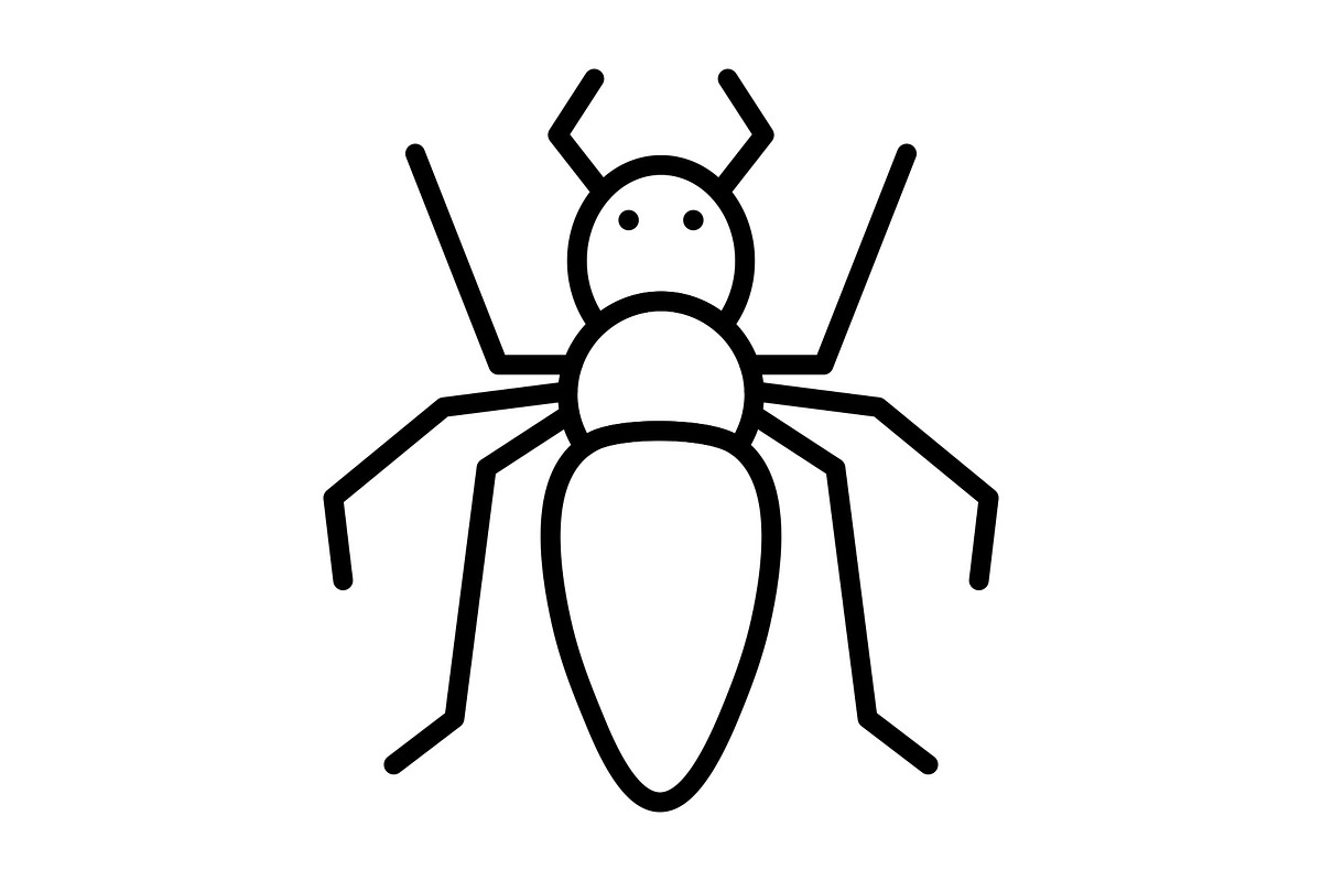 Ant Line Icon, an Icon by Pexelpy