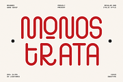 Monostrata - Modern Rounded Sans, a Font by Indotype Foundry (Thumbnail 1 of 10)