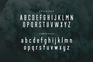 Riot - Industrial Font