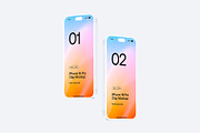 iPhone 18 Pro Clay - 24 Mockups, an iPhone Mockup by Asylab (Thumbnail 46 of 54)