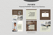 Instagram Reviews Templates, a Social Media Template by gooddogcreativeco (Thumbnail 5 of 9)