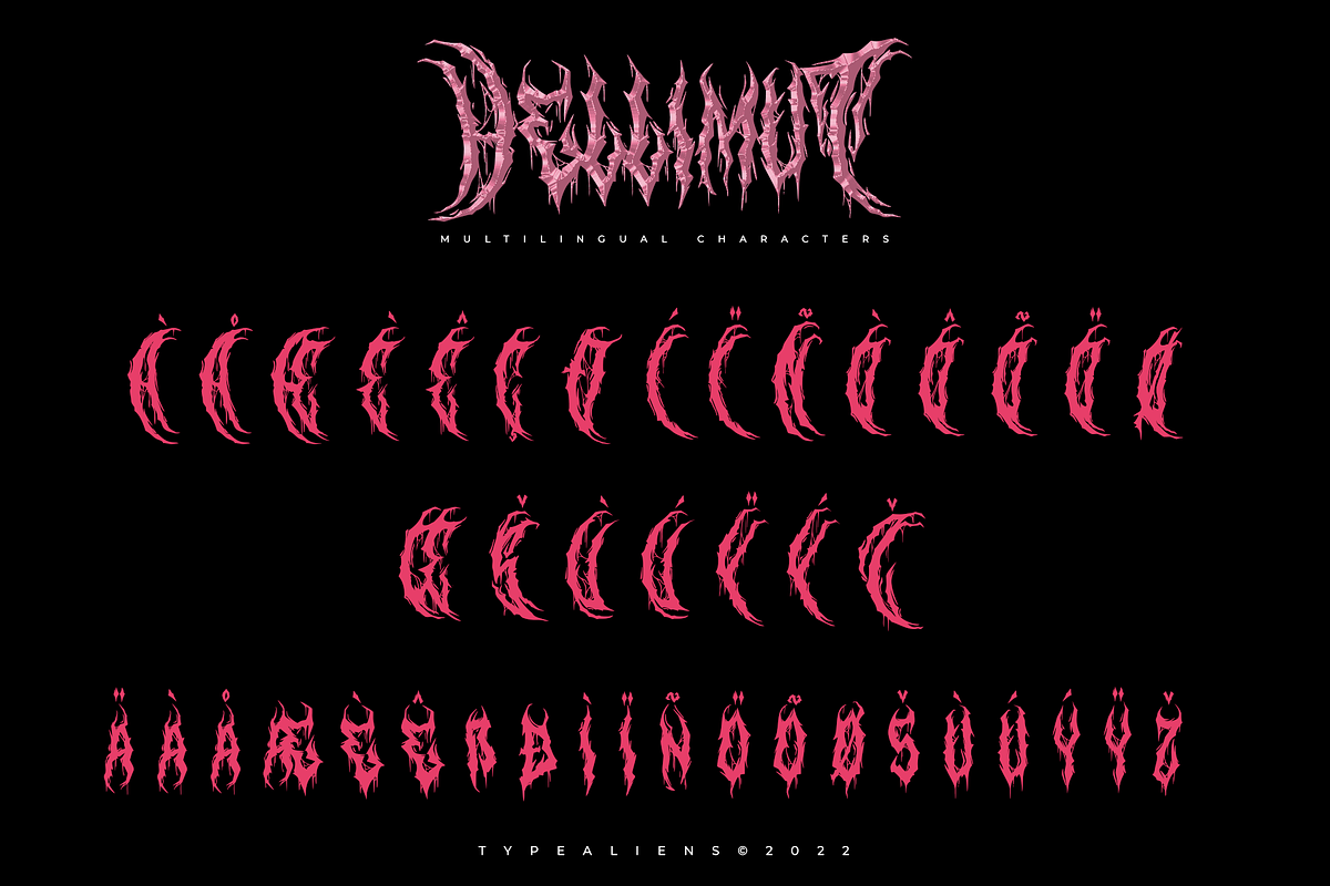 Hellimut for Band & Music, a Blackletter Font by ilhamtaro (Photo 10 of 10)