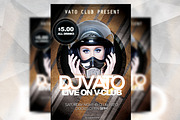 Grunge Club - Flyer Template, a Flyer Template by Flyermarket (Thumbnail 3 of 3)