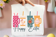 Happy Easter Cup PNG Sublimation, an Illustration by Libby Wishes (Thumbnail 1 of 6)