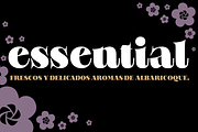 Kukka Flower Font, a Serif Font by TypeThis!Studio (Thumbnail 7 of 13)