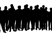 Silhouettes, a Person Illustration by tumbalipum (Thumbnail 25 of 25)