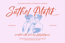Suthel Matik - Bold Brush Font