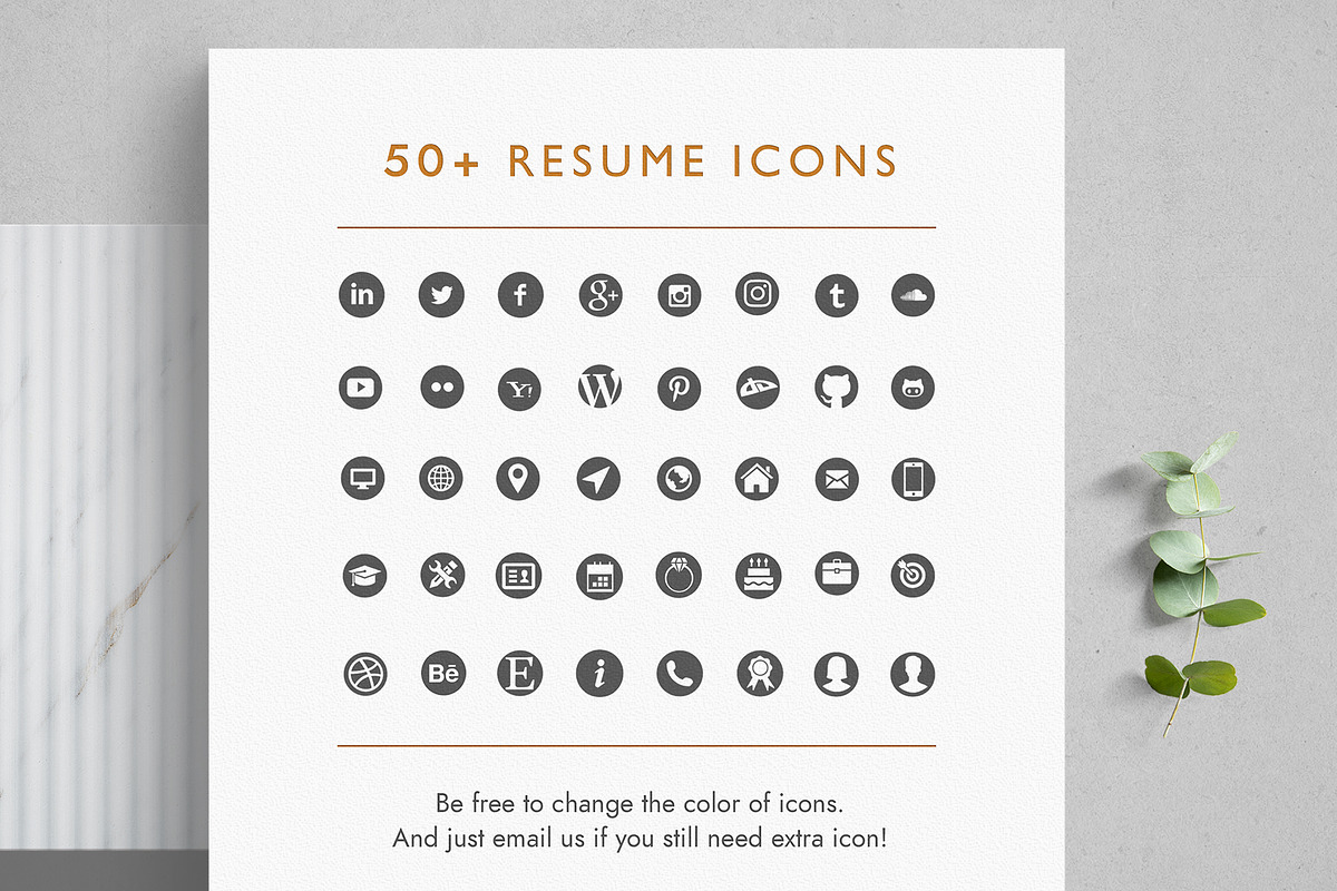 Resume CV Template, a Resume Template by TheStandOutResume (Photo 7 of 8)