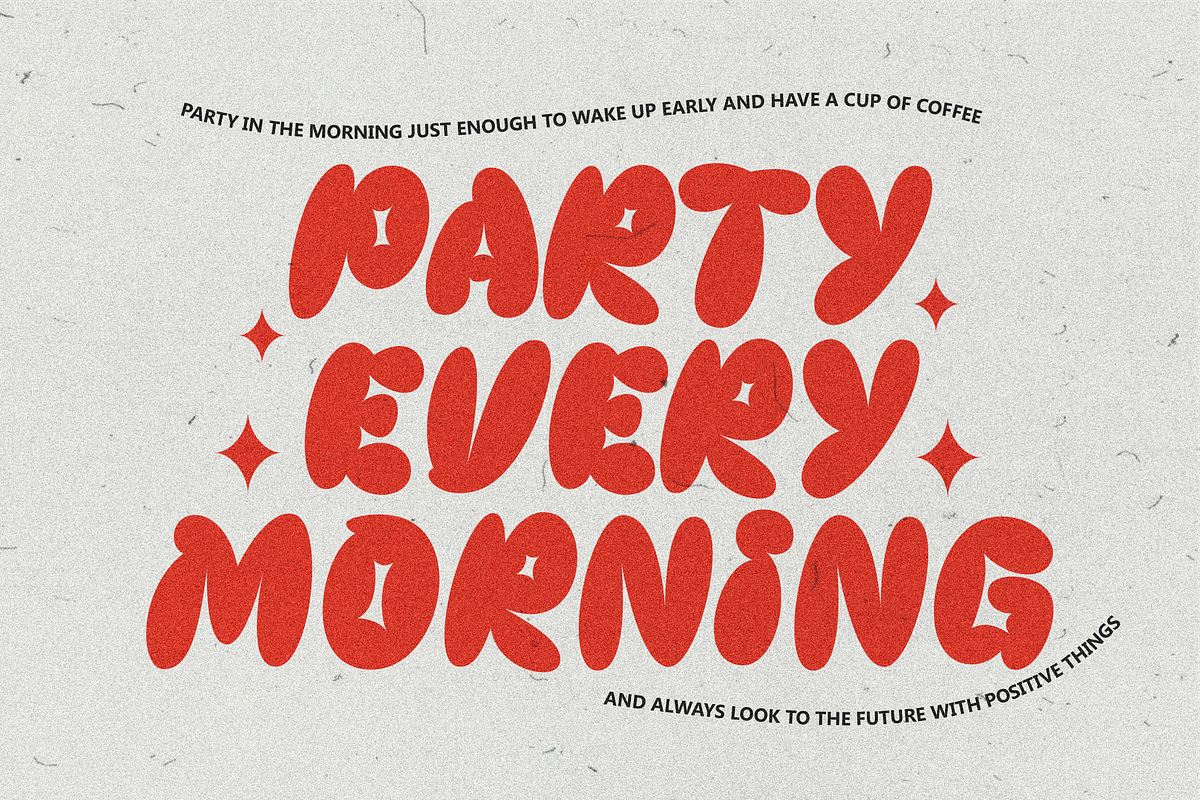 Edkies Bubbly, a Sans Serif Font by 24Design Studios (Photo 3 of 9)