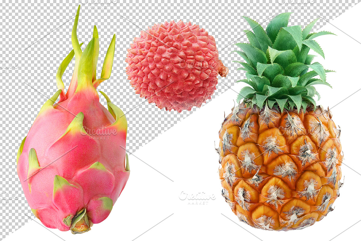 Tropical fruits, an Object Graphic by Fruits+Veggies (Photo 4 of 7)