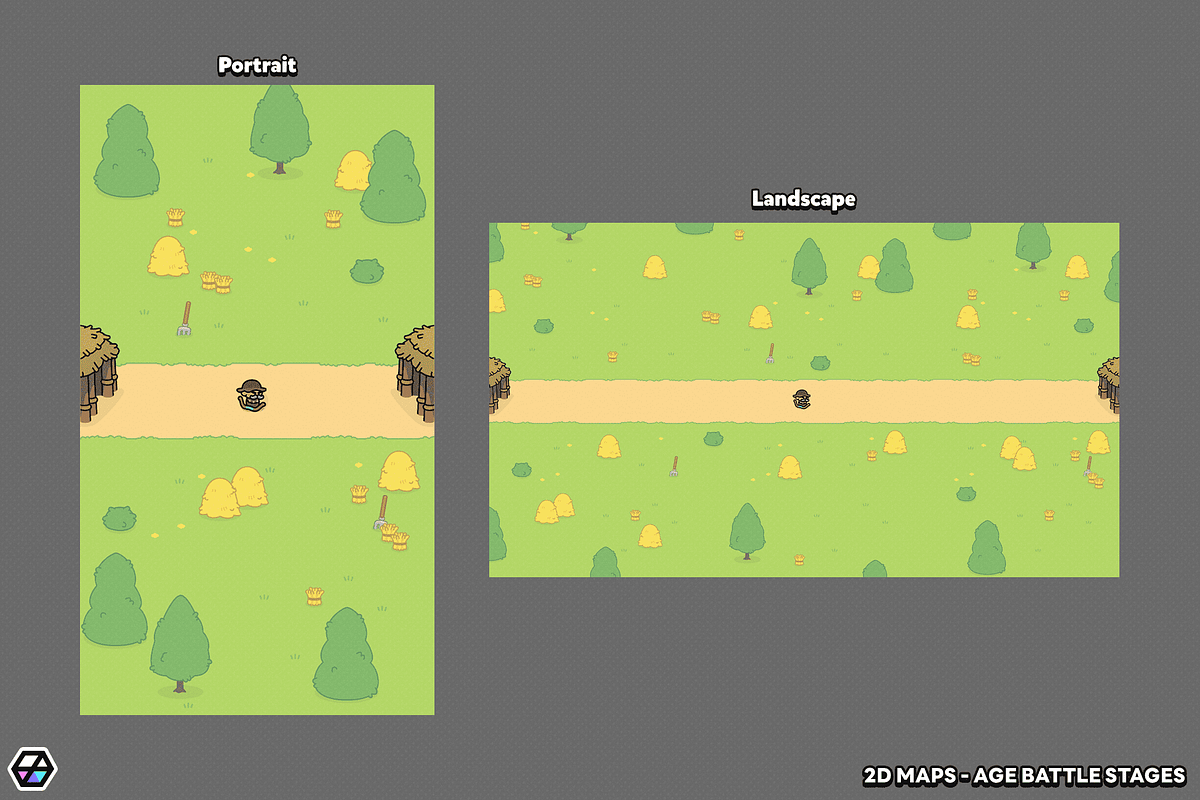 2D Maps - Age Battle Stages, a Background Graphic by LAYERLAB (Photo 5 of 17)