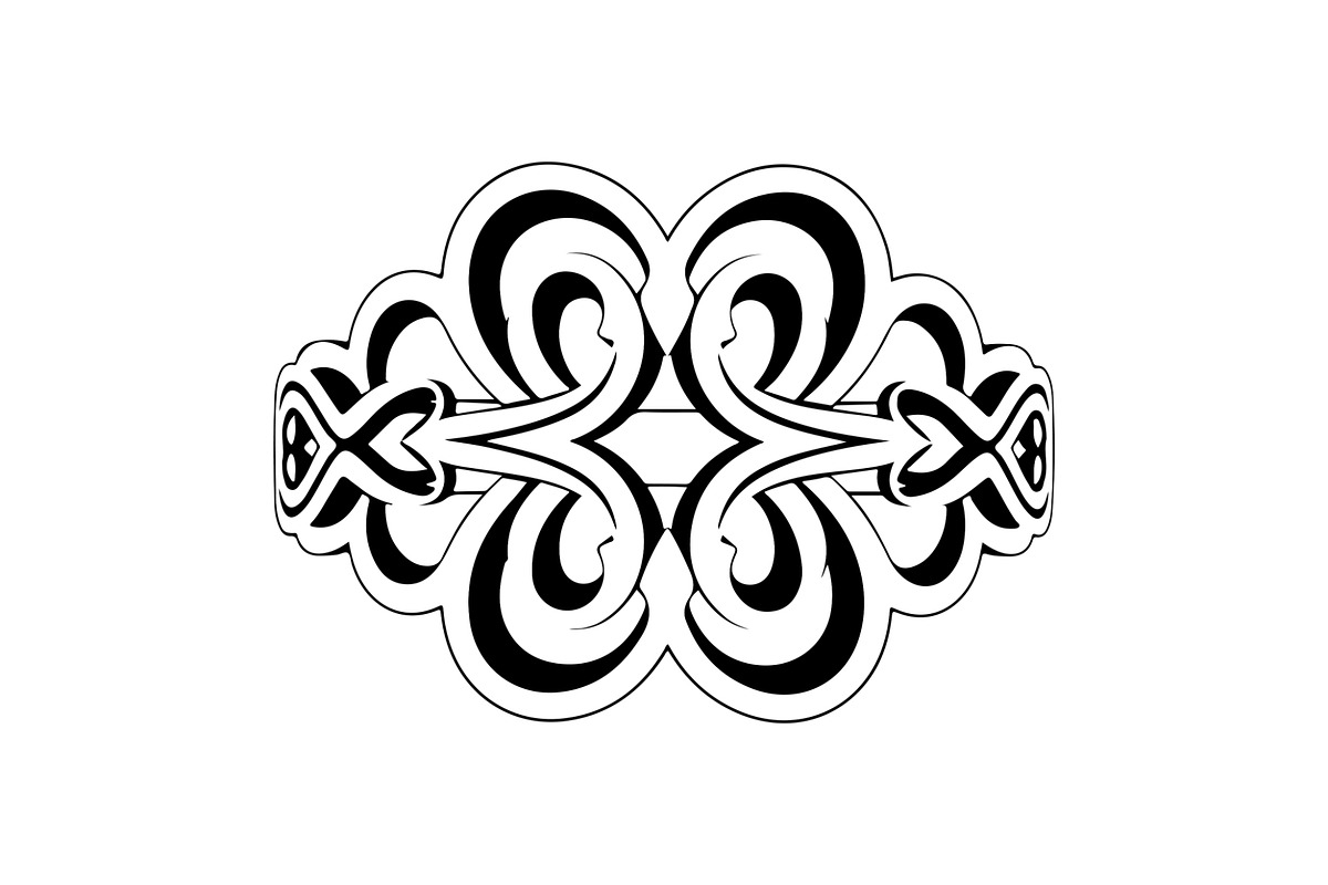 Ornamental Mandala and Lotus Vector, a Decorative Illustration by balal (Photo 2 of 16)
