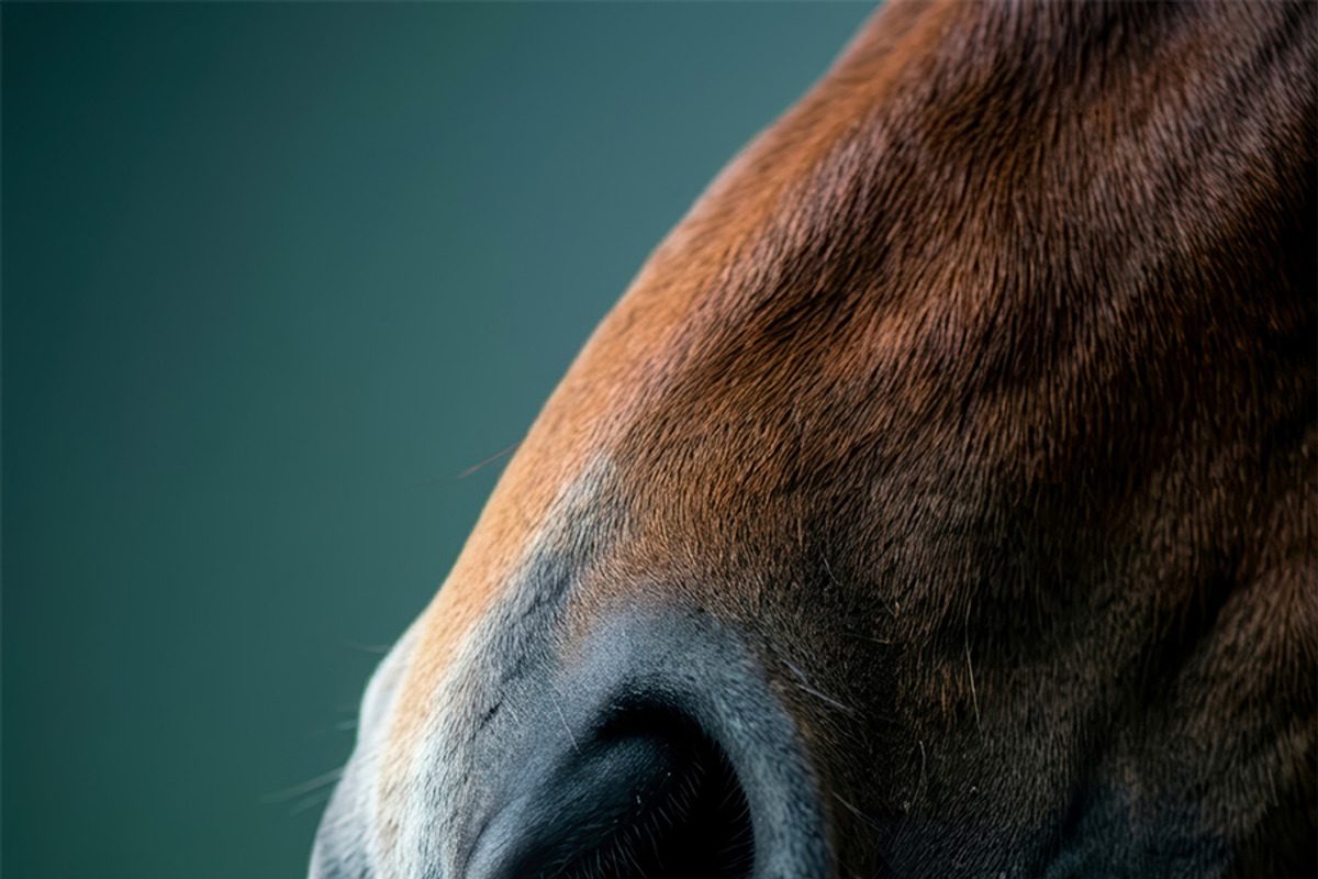 Macro Horse Muzzle, an Animal Illustration by StockVerse Creative (Photo 4 of 4)