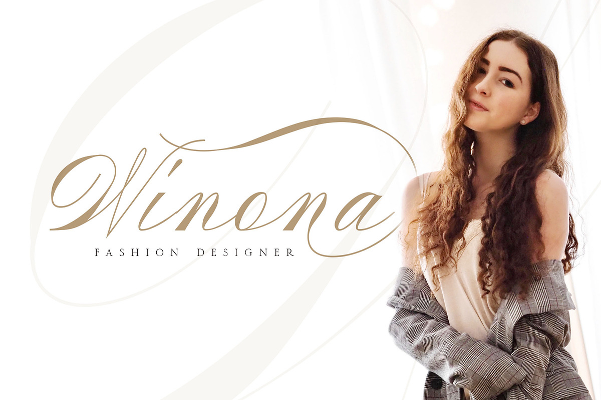 Alysond - Spencerian Script, a Script Font by Typia Nesia (Photo 3 of 14)