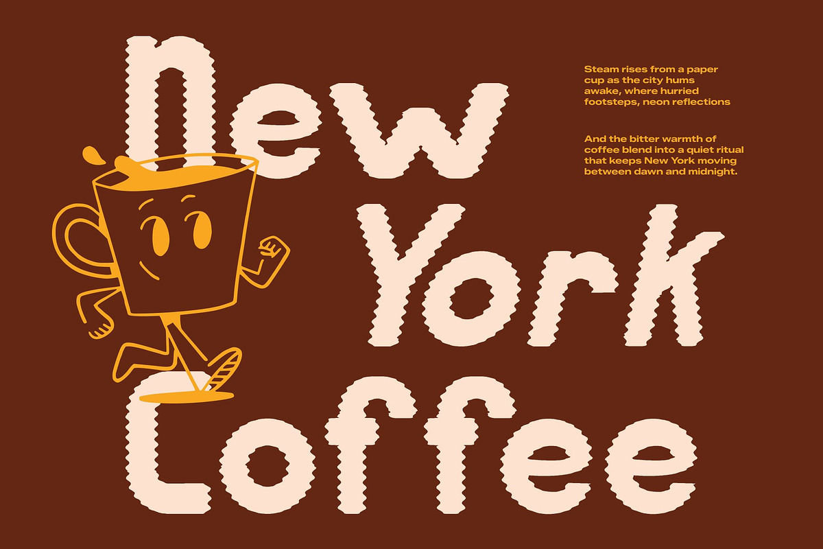 Baedar Distort, a Sans Serif Font by Craft Supply Co. (Photo 5 of 8)