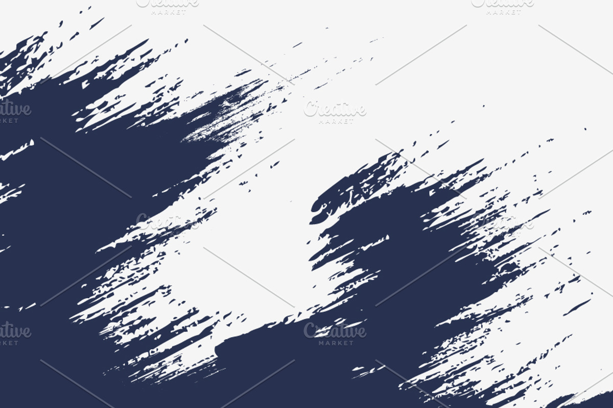 Dark Blue Brush Stroke Background, a Background Graphic by Black White Mouse Design (Photo 2 of 3)