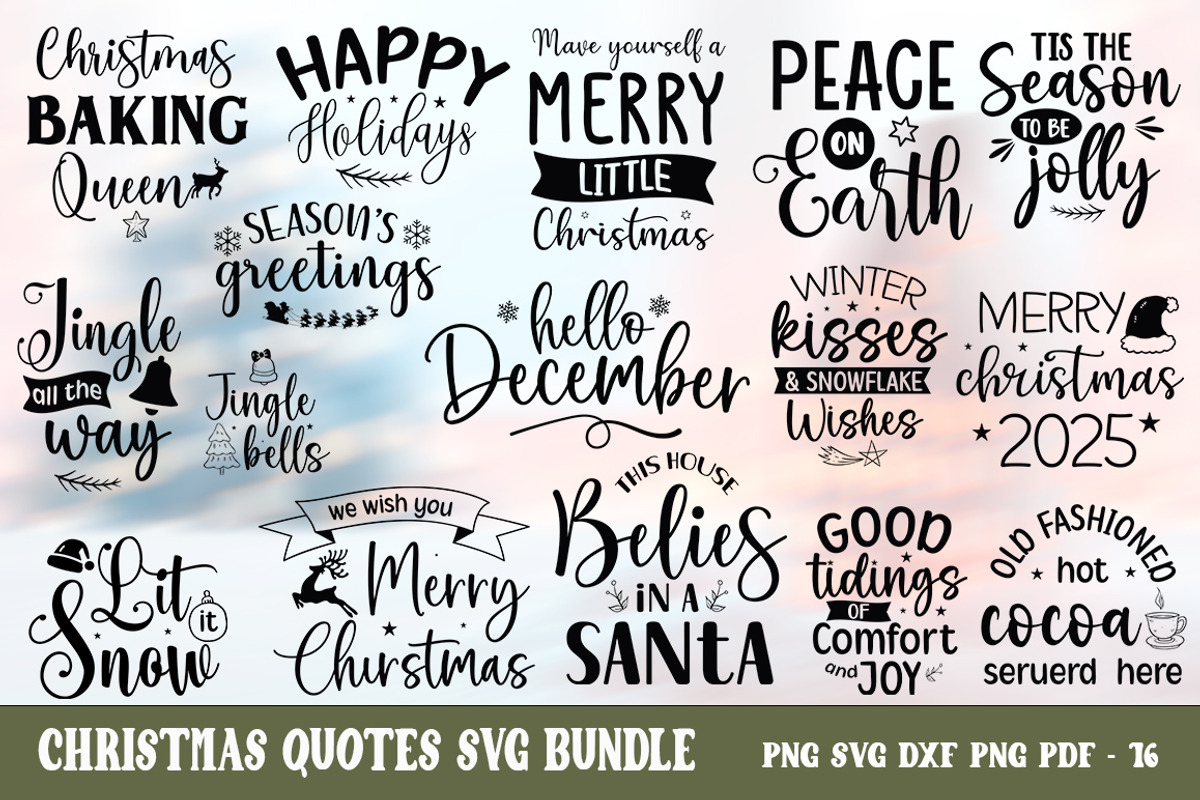 Christmas Mega Bundle Christmas SVG, an Object Graphic by FiveStarCrafting (Photo 8 of 8)
