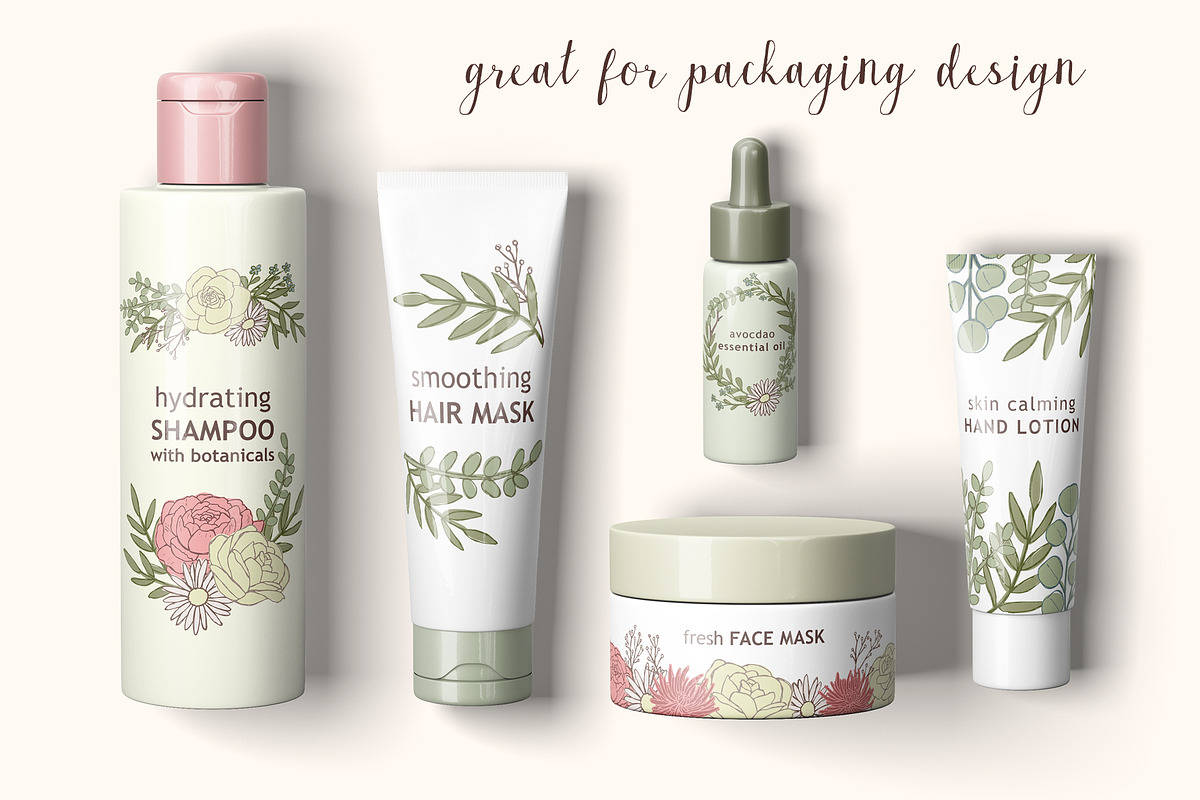 Vintage Rustic Florals, an Illustration by Kellie Jayne Studio (Photo 4 of 11)