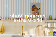MILLIE | Kitchen Frame Mockup Set, a Household Mockup by SoleilHomeMockups (Thumbnail 10 of 12)