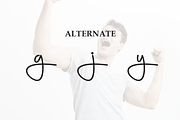 Stronger | Script Font, a Handwritten Font by Scratchones (Thumbnail 8 of 9)
