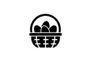 Easter Basket Vector Silhouette Bund, an Illustration by Designs_River (Thumbnail 49 of 51)