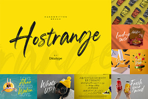 Modern Brush Font Bundle