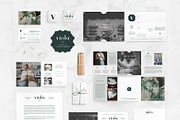 Viola II Welcome Packet, a Stationery Template by Red Met Yellow Creative (Thumbnail 1 of 11)