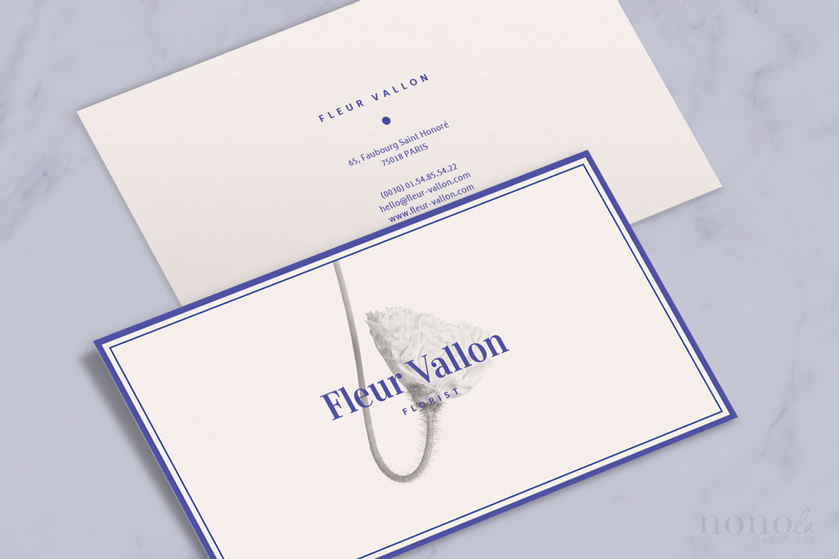 Dainty Stationery Set • Fleur, a Stationery Template by Nonola (Photo 4 of 4)