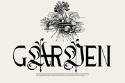 Asember Modern - Hybrid Font, a Blackletter Font by 177Studio (Thumbnail 2 of 8)