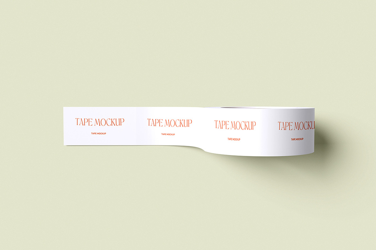 Tape Mockup, a Product Mockup by HanaSaka_Studio (Photo 3 of 5)