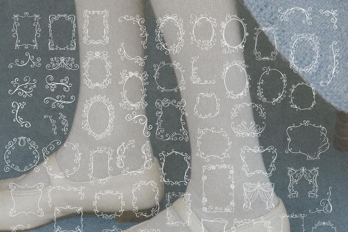 100 Coquette Frames Collection, an Object Graphic by Feelsoul (Photo 10 of 10)
