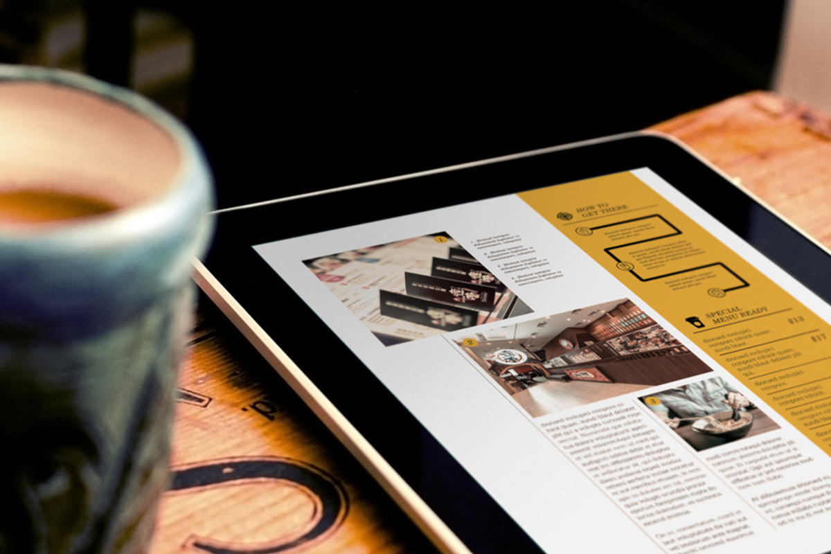Ipad Magazine Template, a Magazine Template by broluthfi (Photo 4 of 5)