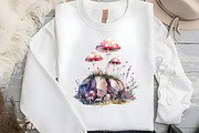 Dreamy Watercolor Creations Clipart, an Illustration by DreamCafeArt (Thumbnail 4 of 6)