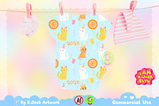 Midnight Countdown Cats seamless, a Background Graphic by K.JackArtwork (Thumbnail 5 of 8)