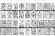 Old Marine Lenormand deck vector, a Texture Illustration by Samiramay (Thumbnail 2 of 8)
