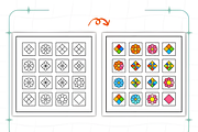 Adults - Mindful Patterns Book, a Decorative Illustration by Ink Gallery (Thumbnail 8 of 9)