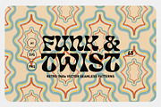 Funky 60s Vector Patterns, a Pattern Graphic by angelainthefields (Thumbnail 1 of 9)