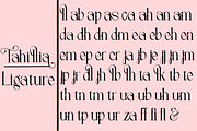 Tahillia, a Serif Font by Canden Meutuah (Thumbnail 10 of 10)