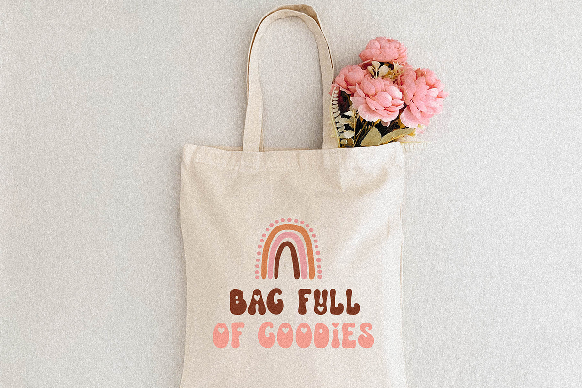 Groovy Font Pink Daisy, a Script Font by BarcelonaShop (Photo 6 of 12)