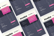 Pink Blue Invoice, a Resume Template by Izdihaar_Studio (Thumbnail 4 of 4)