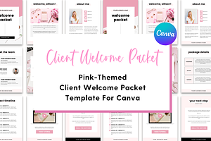 Client Welcome Packet Canva Template
