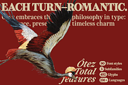 ZT Otez Retro Serif - 90 fonts, a Serif Font by zelow type (Thumbnail 12 of 15)