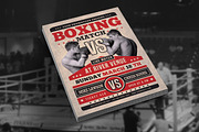 Boxing Match Flyer, a Flyer Template by Muhamad Iqbal hidayat (Thumbnail 2 of 4)