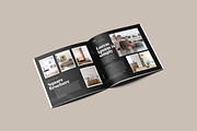 Square Brochure Mockup, a Books & Magazine Mockup by NyakBiett (Thumbnail 4 of 7)