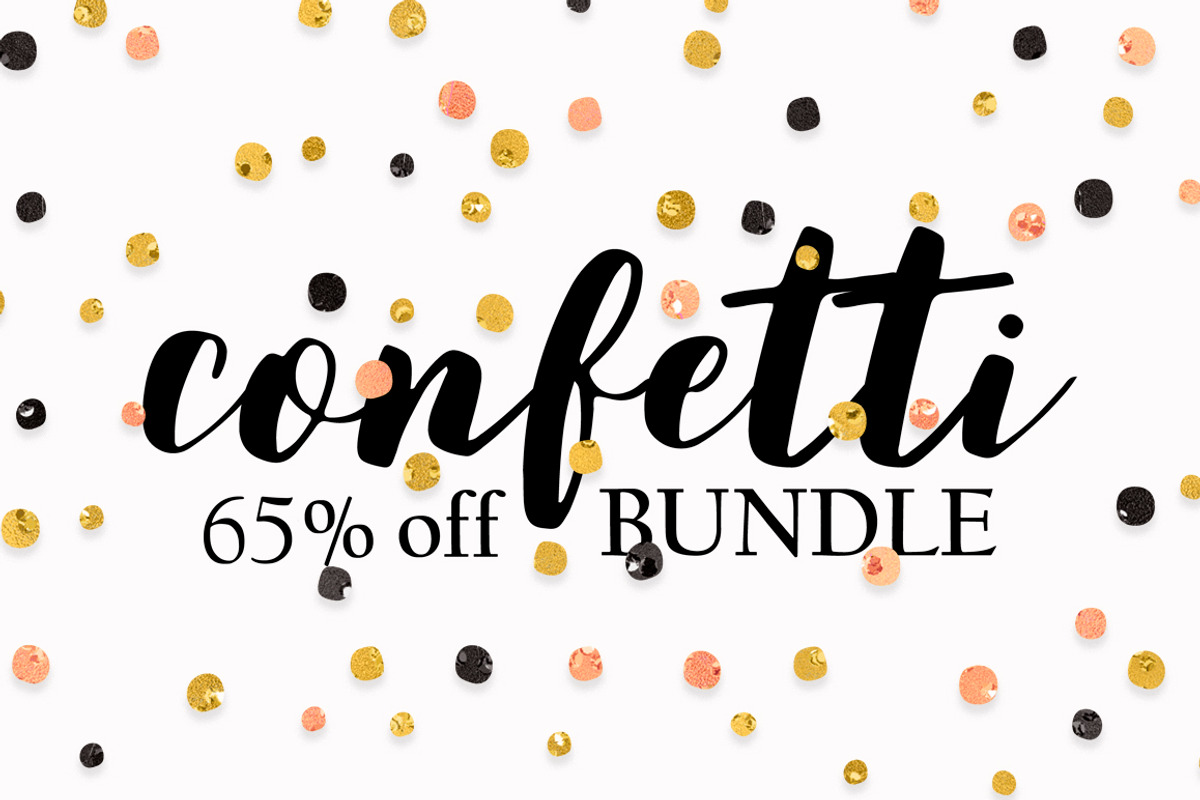 65% OFF! Confetti Bundle, a Texture Graphic by Chus Moreno Studio (Photo 1 of 7)