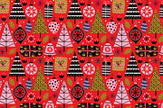 Christmas decorations pattern set, a Pattern Graphic by NataKa (Thumbnail 9 of 15)