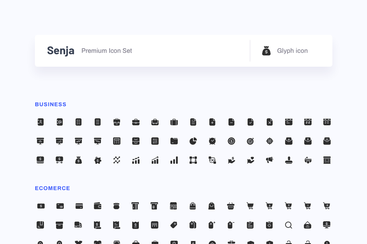 Senja : Icons for Every Need, a Solid Icon by Designspace (Photo 15 of 17)