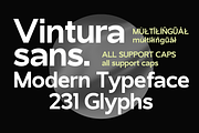 Vintura - A Modern Sans Serif Font, a Sans Serif Font by Marvadesign (Thumbnail 2 of 7)