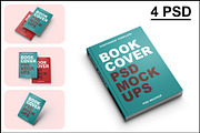 Book Cover Mockup, a Books & Magazine Mockup by mockupbuys (Thumbnail 1 of 9)