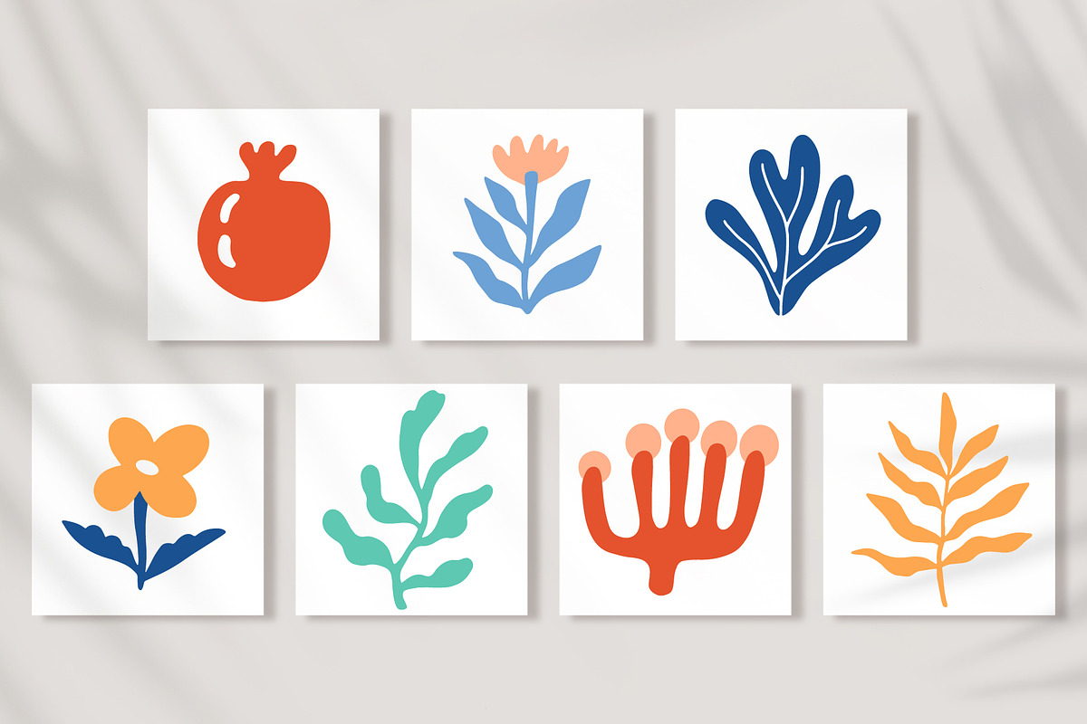 303 Modern Flora Shapes and Patterns, an Object Graphic by Katrinelly (Photo 12 of 12)